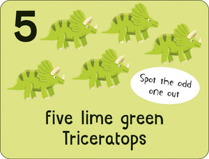 Lots to Spot Flashcards: Dinosaurs!