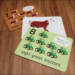 Lots to Spot Flashcards: On the Farm!