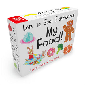 Lots to Spot Flashcards: My Food!