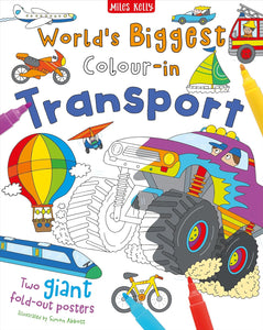 World's Biggest Colour-in: Transport