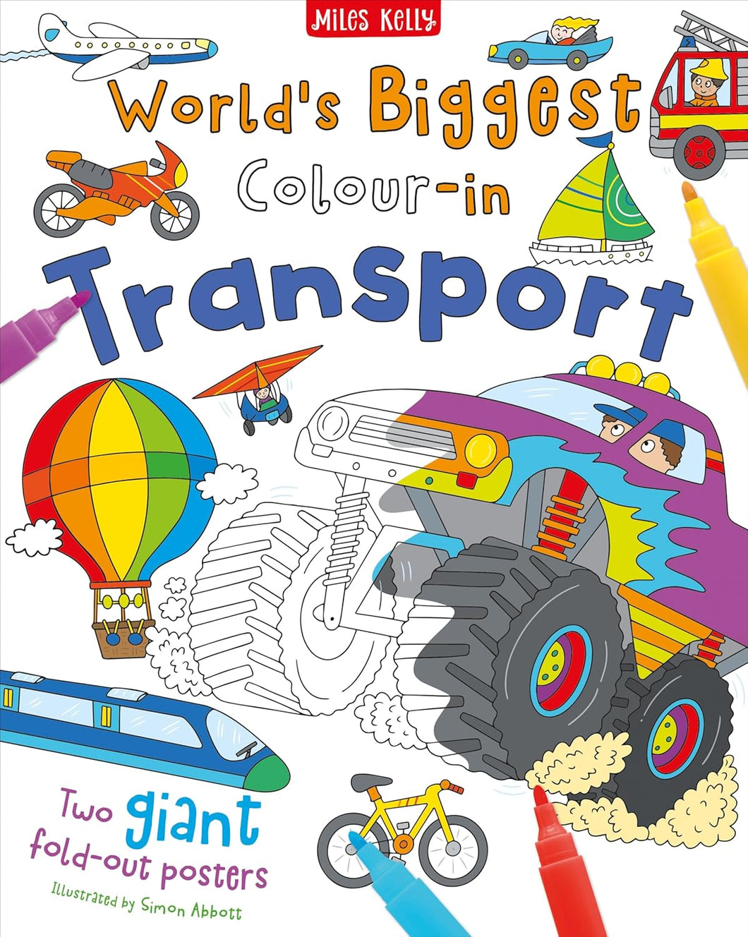 World's Biggest Colour-in: Transport